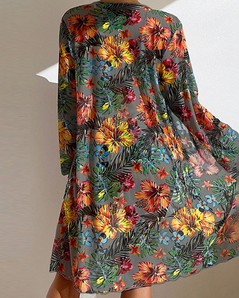 Glenda - Bikini y falda floral