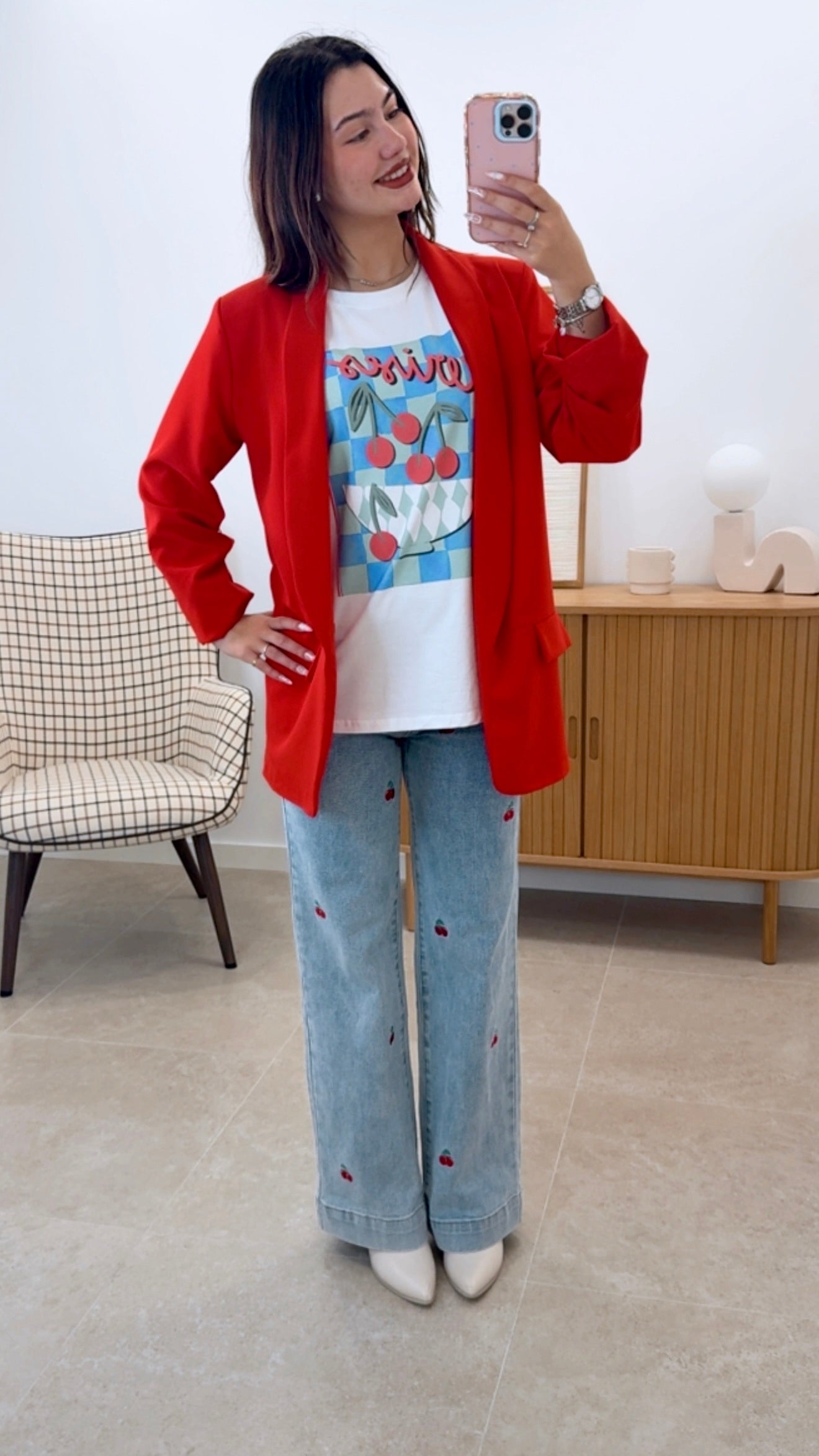 CAMISETA CERISES