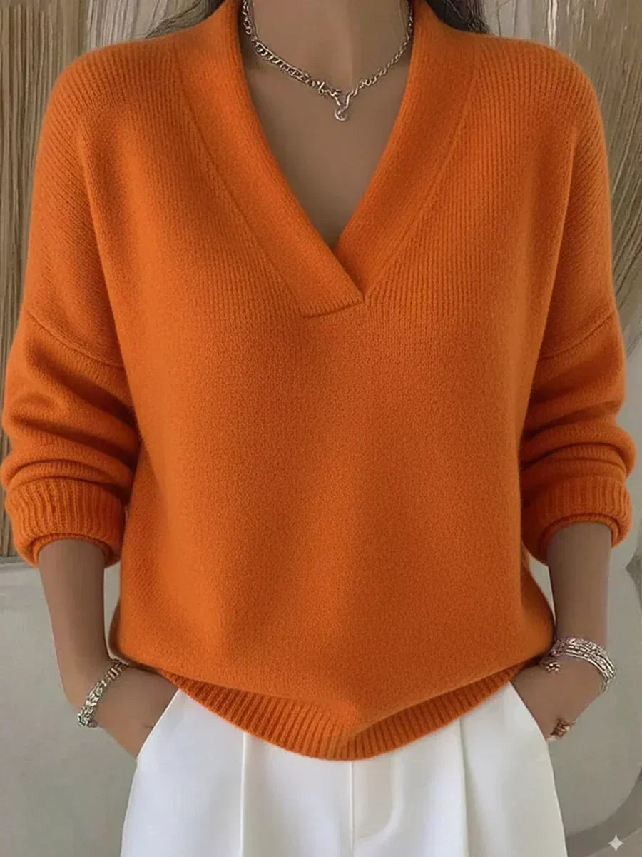 Viola | Jersey suave con escote en V
