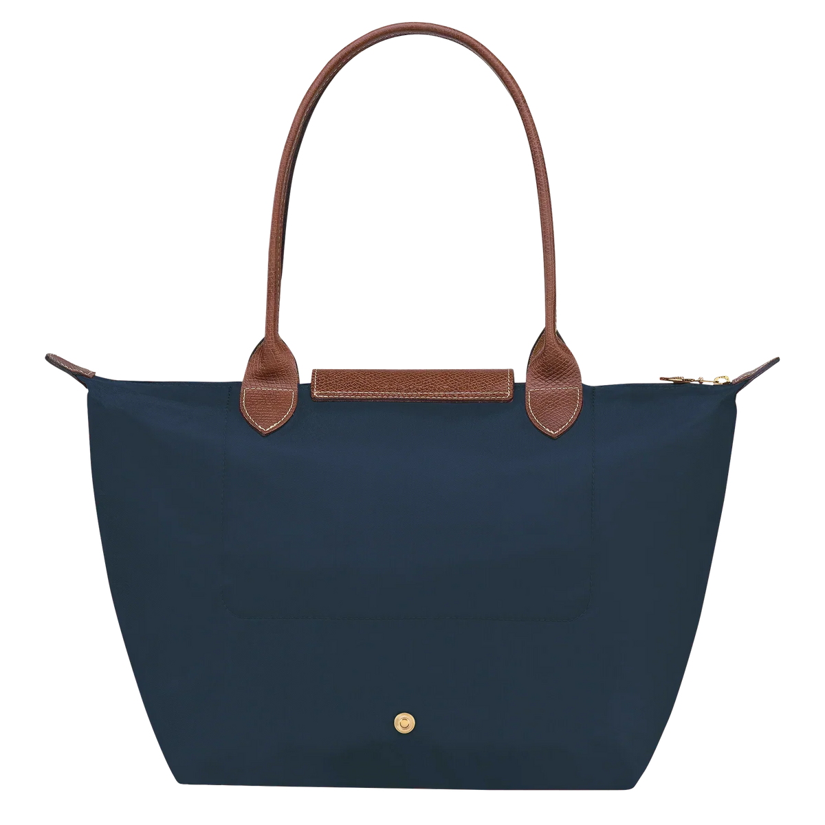 Bolso Clásico - Tote Le Pliage Mediano, Azul Marino