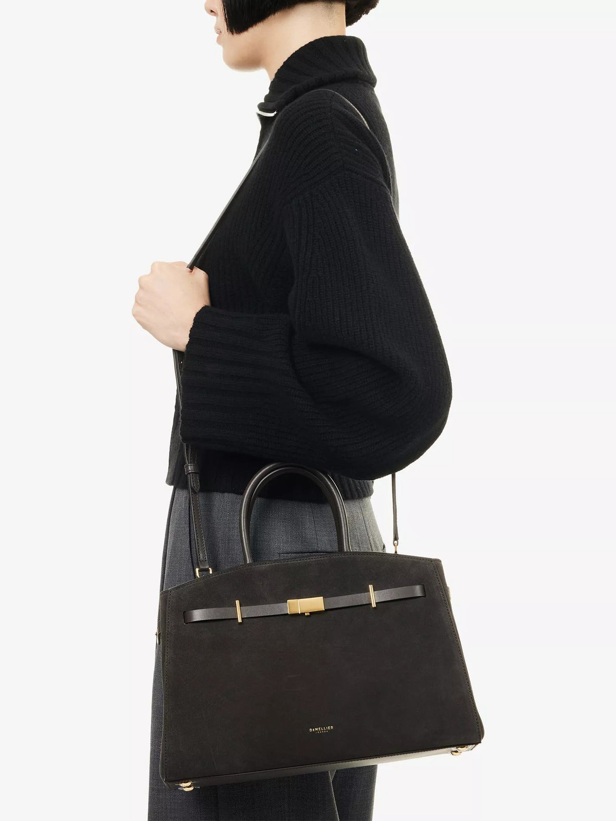 Amélisse - Bolso de Piel Midi con Estilo