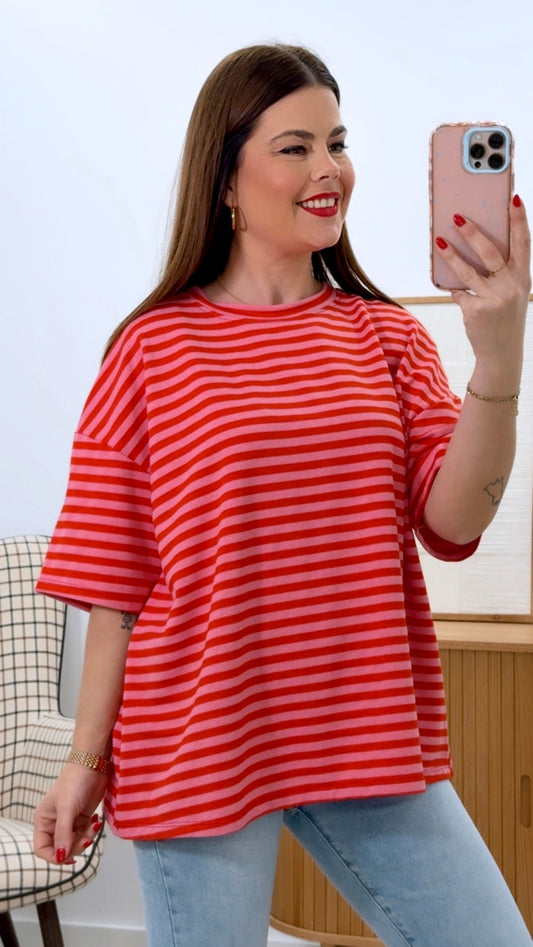 CAMISETA BÁSICA RAYAS