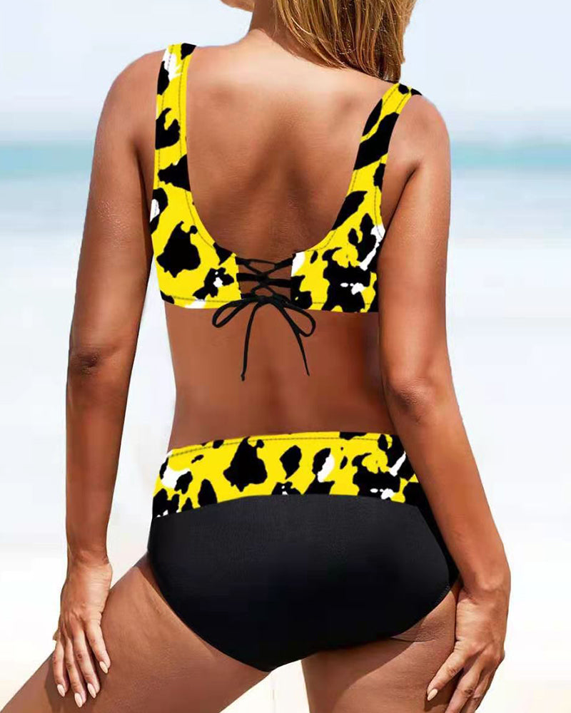 Earle - Traje de baño bikini colorido