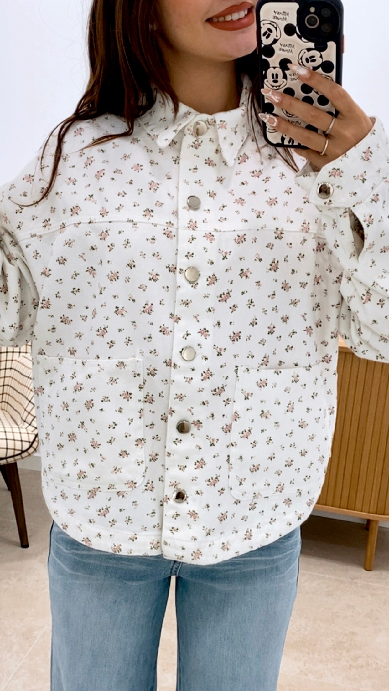 CHAQUETA FLORECITAS