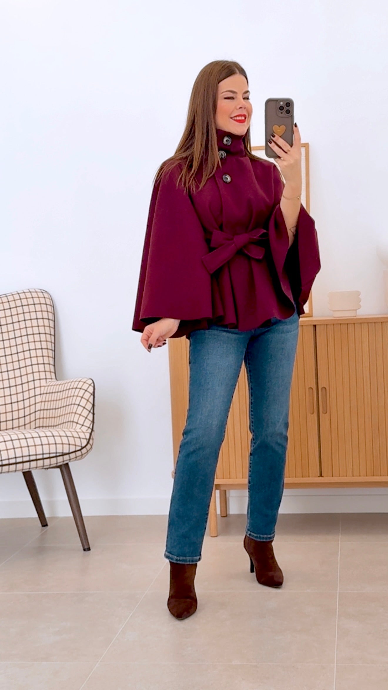 PONCHO DE PAÑO