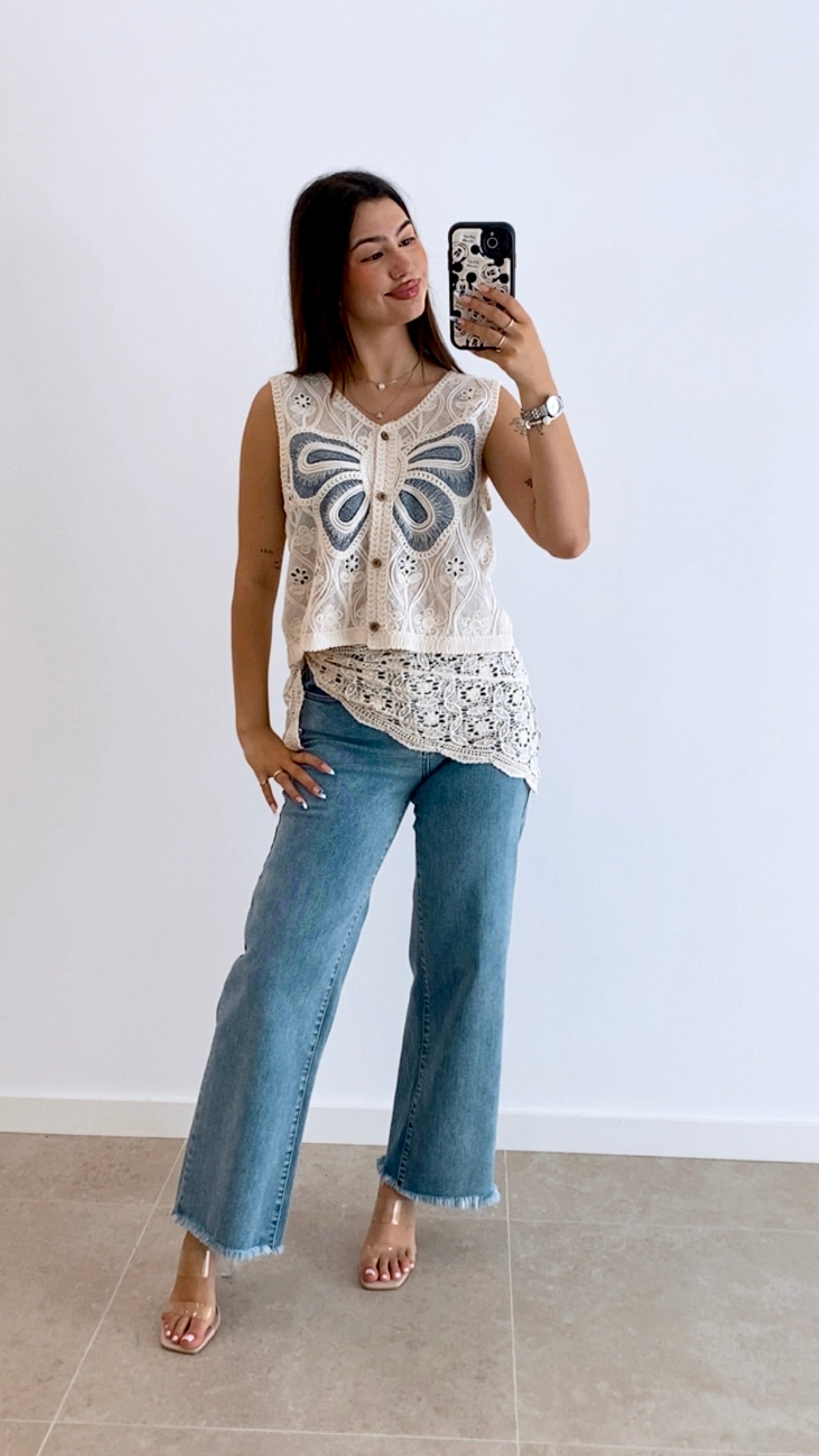 PANTALÓN CARPE DESFLECADO