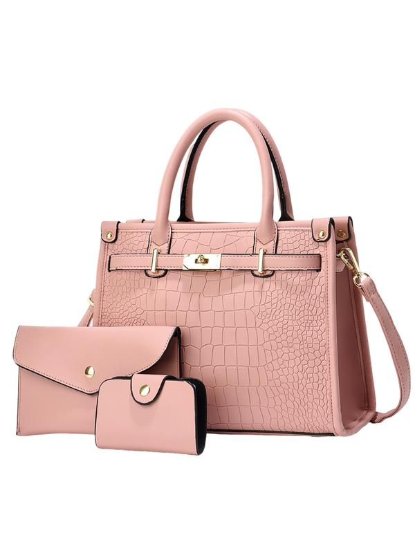 Bella Borsa - Bolso Bandolera con Estampado de Cocodrilo