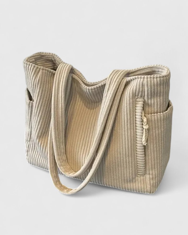Angelique | Bolso tote de pana
