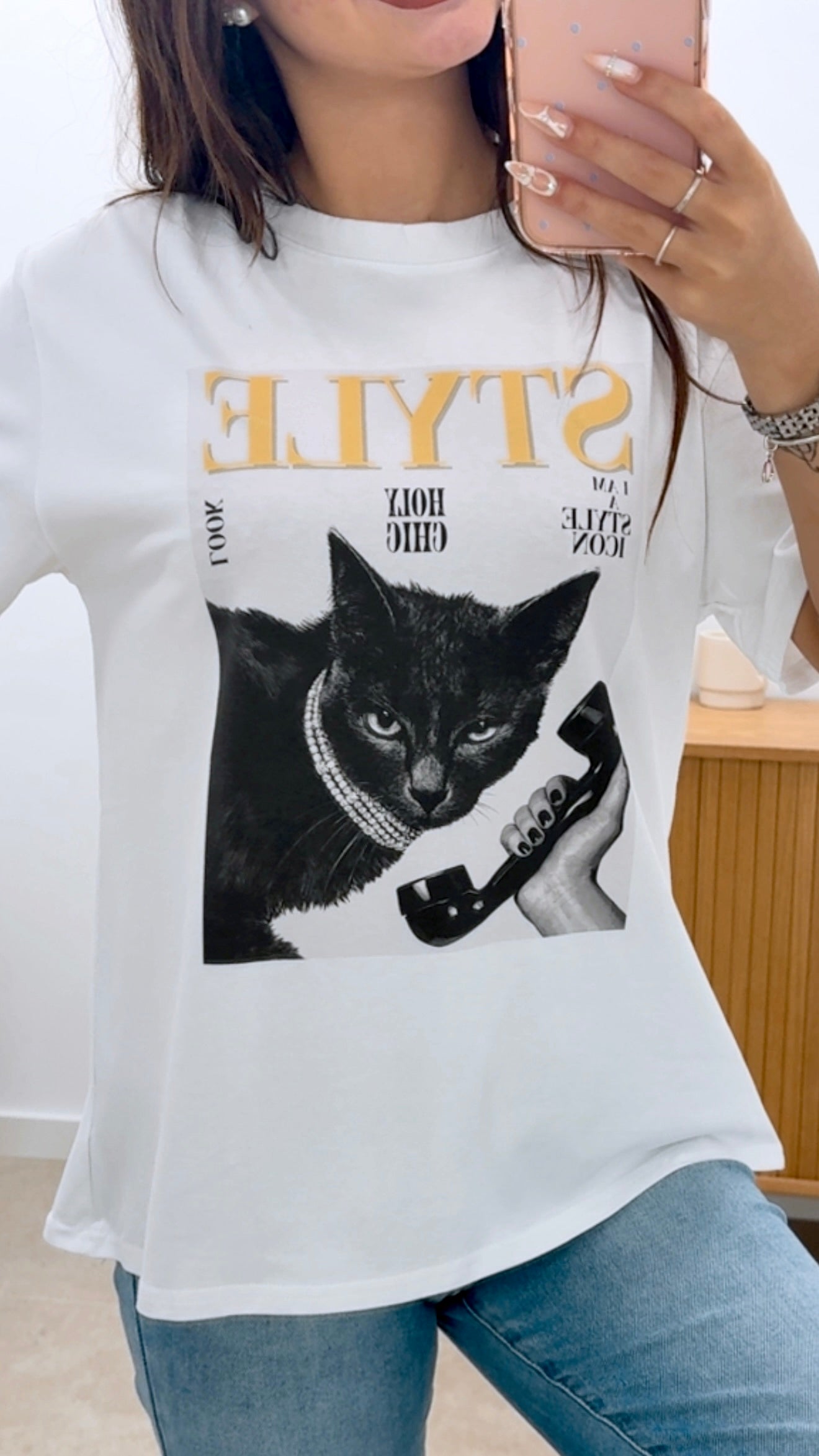 CAMISETA STYLE CAT