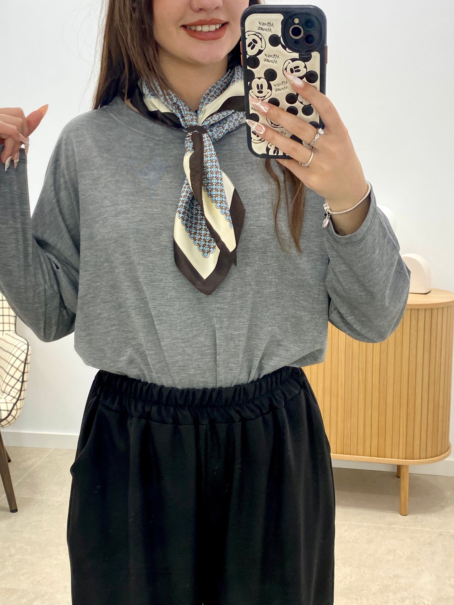 CAMISETA LISA + PAÑUELO