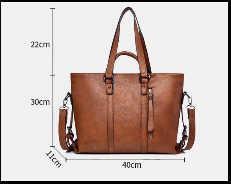 Olívia - Bolso de Piel Grande