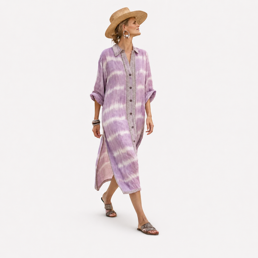 Vestido Estilo Lino