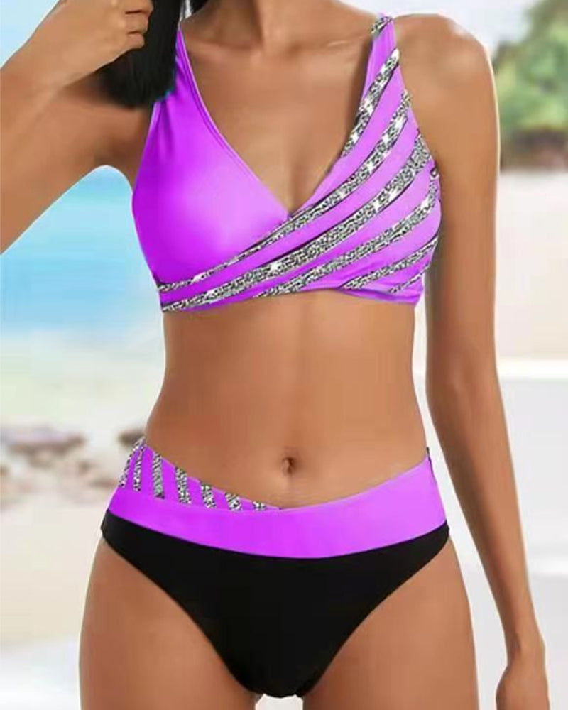 Mona - Bikini sexy con estampado