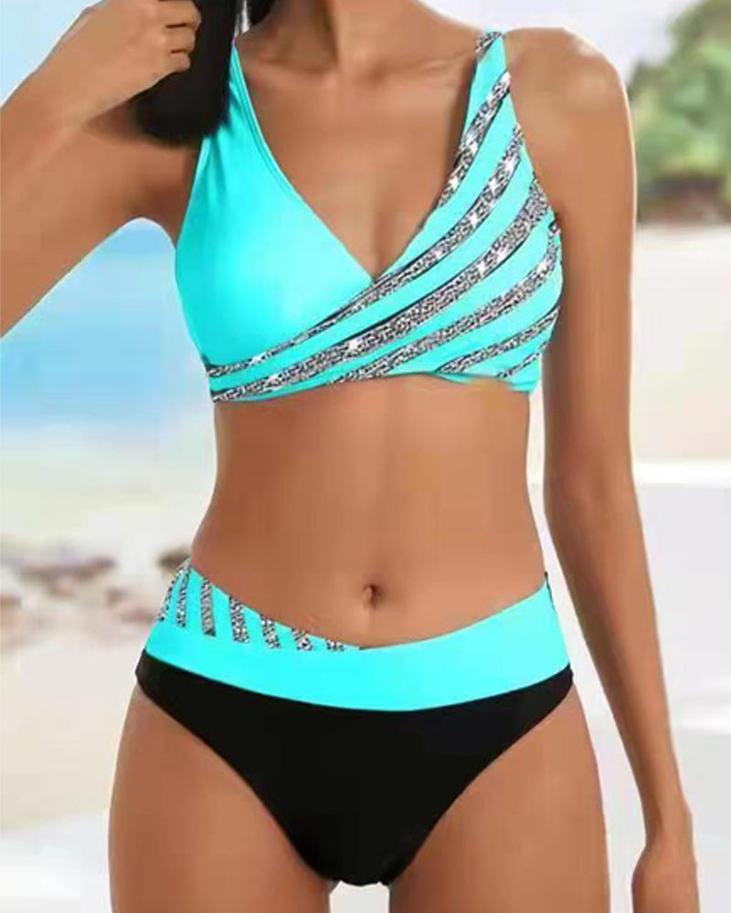 Mona - Bikini sexy con estampado