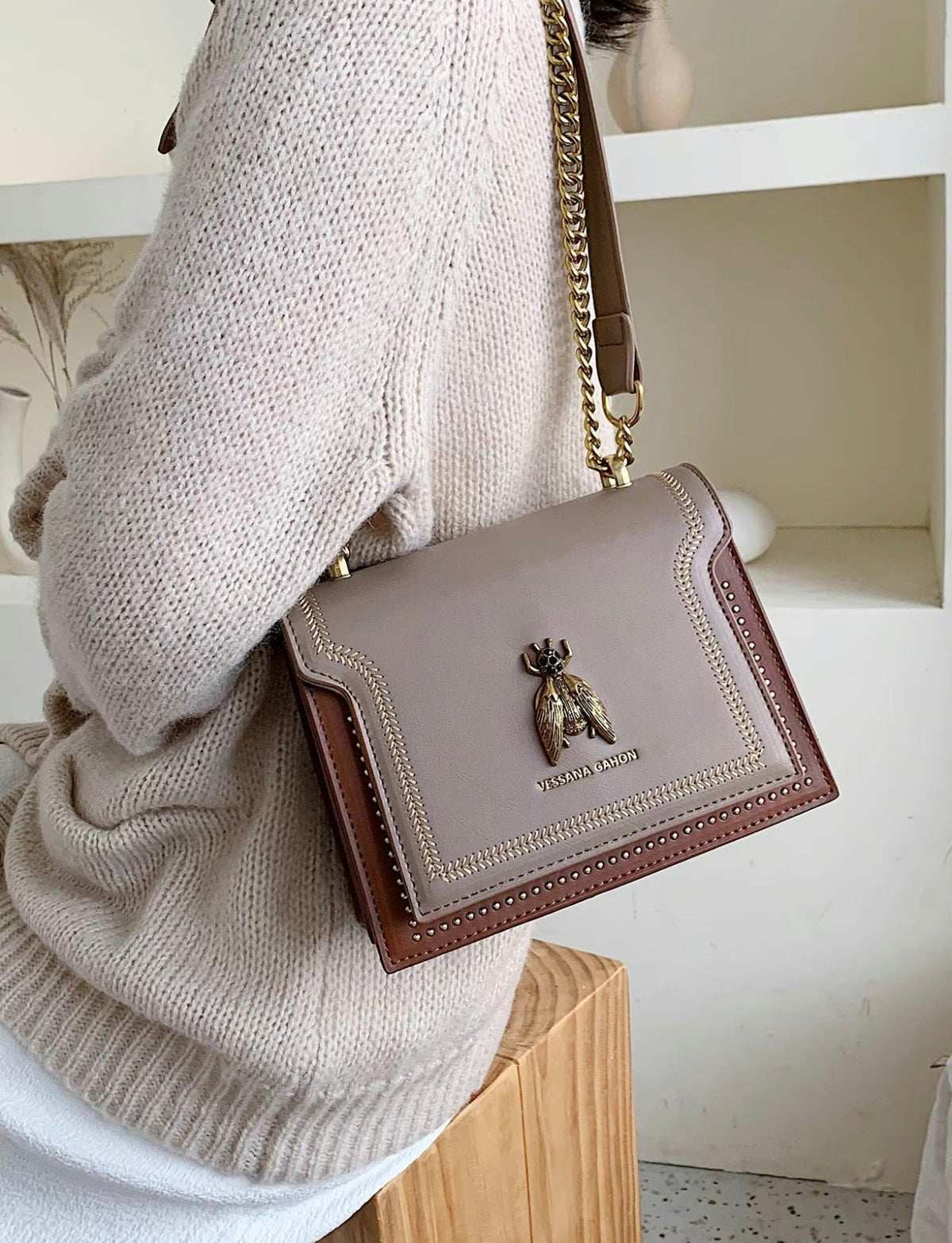 Éloria Paris - Bolso de Cadena de Lujo