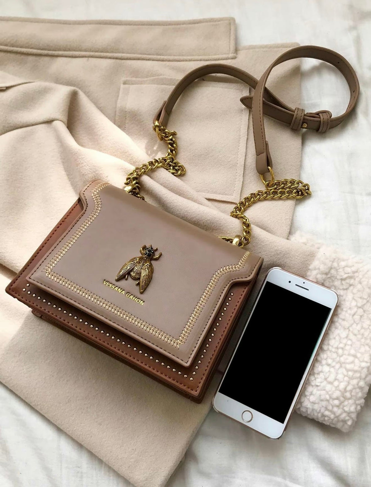Éloria Paris - Bolso de Cadena de Lujo