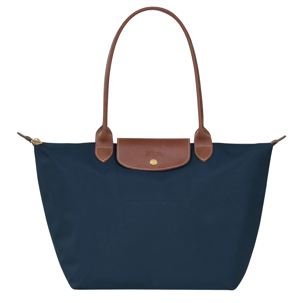 Bolso Clásico - Tote Le Pliage Grande, Azul Marino