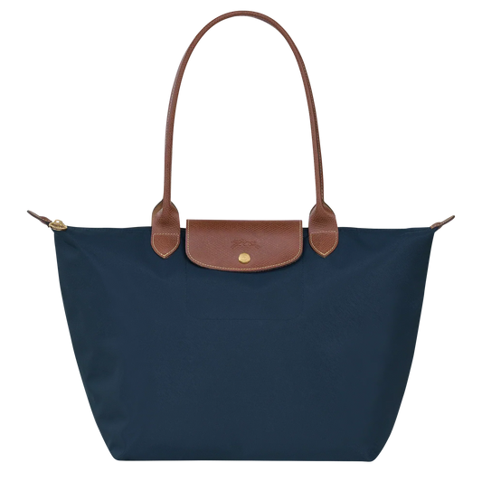 Bolso Clásico - Tote Le Pliage Grande, Azul Marino