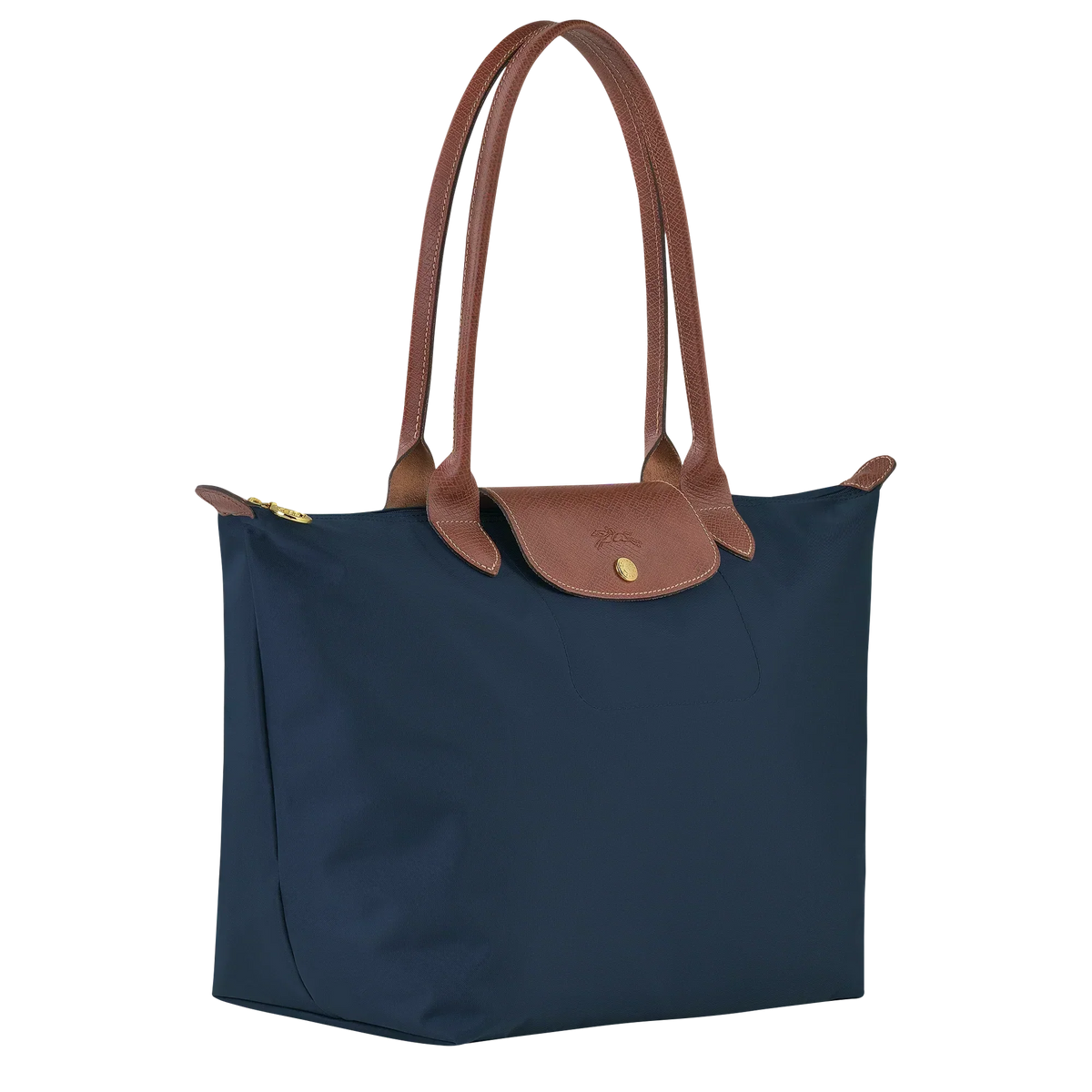 Bolso Clásico - Tote Le Pliage Grande, Azul Marino