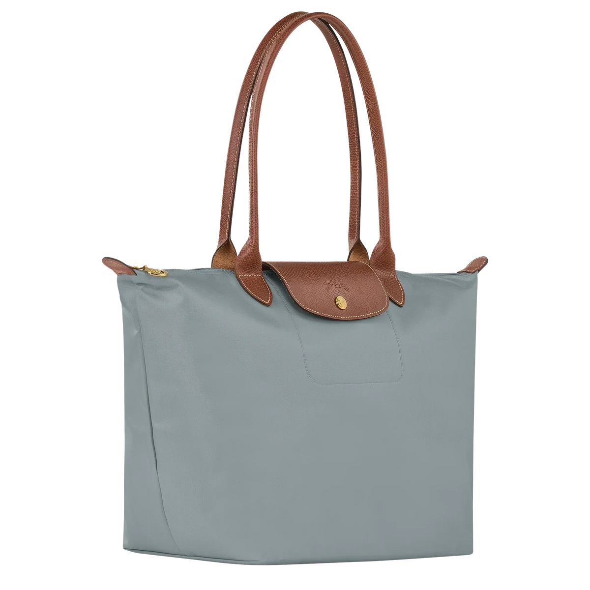 Bolso Clásico - Tote Le Pliage Grande, Acero