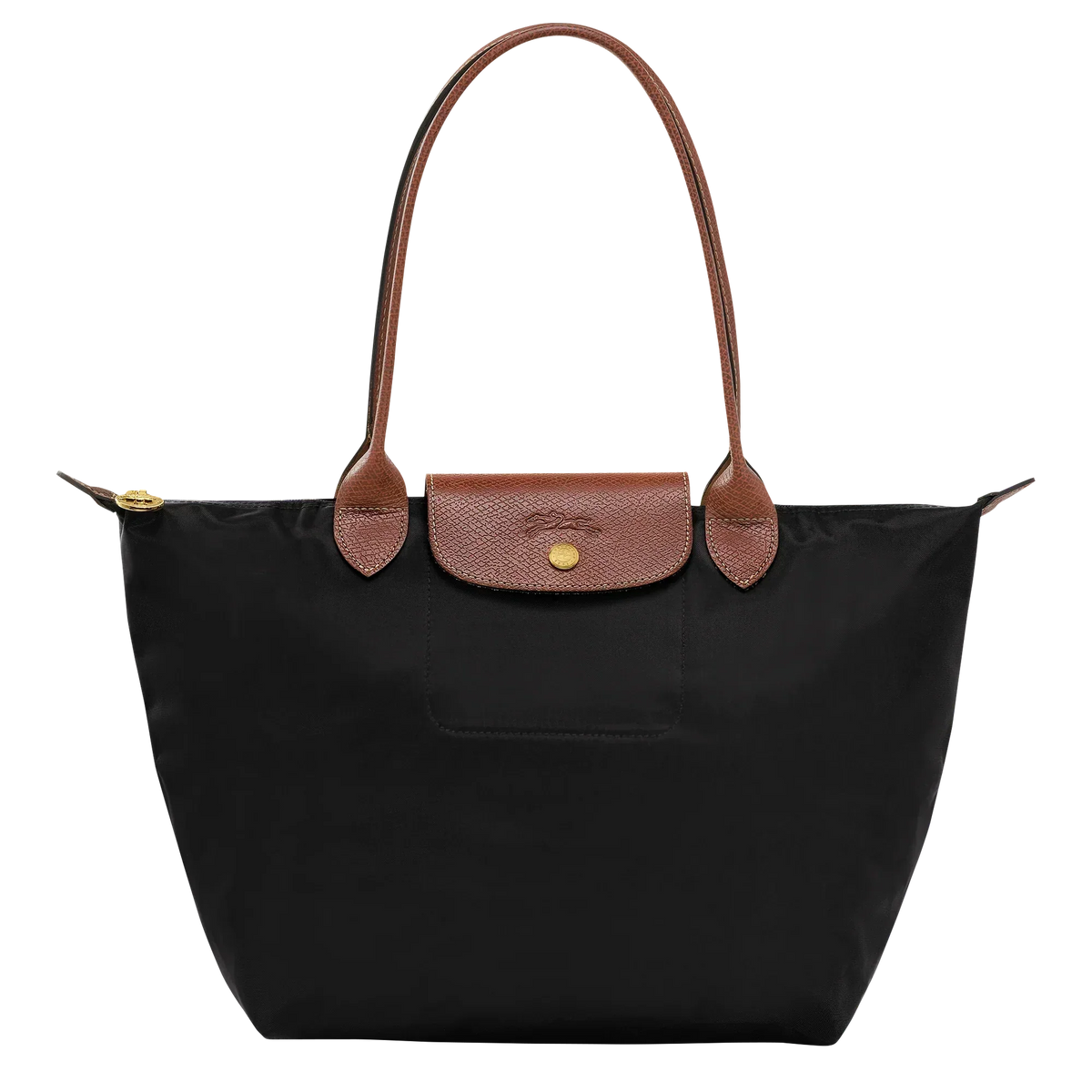 Bolso Clásico - Tote Le Pliage Mediano, Negro