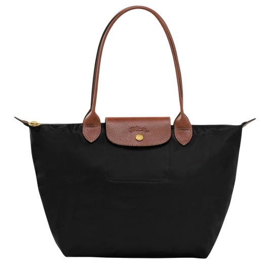 Bolso Clásico - Tote Le Pliage Mediano, Negro
