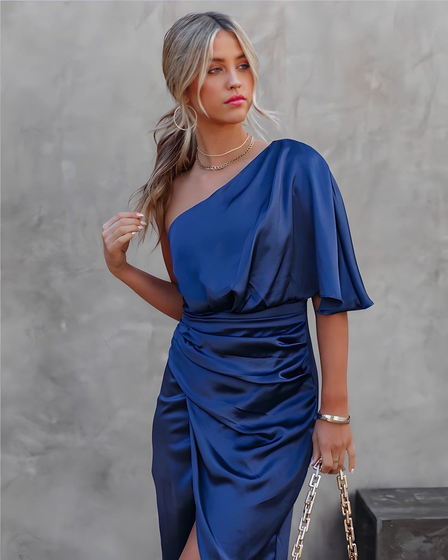 Elise | Lujoso vestido de fiesta de seda para mujer