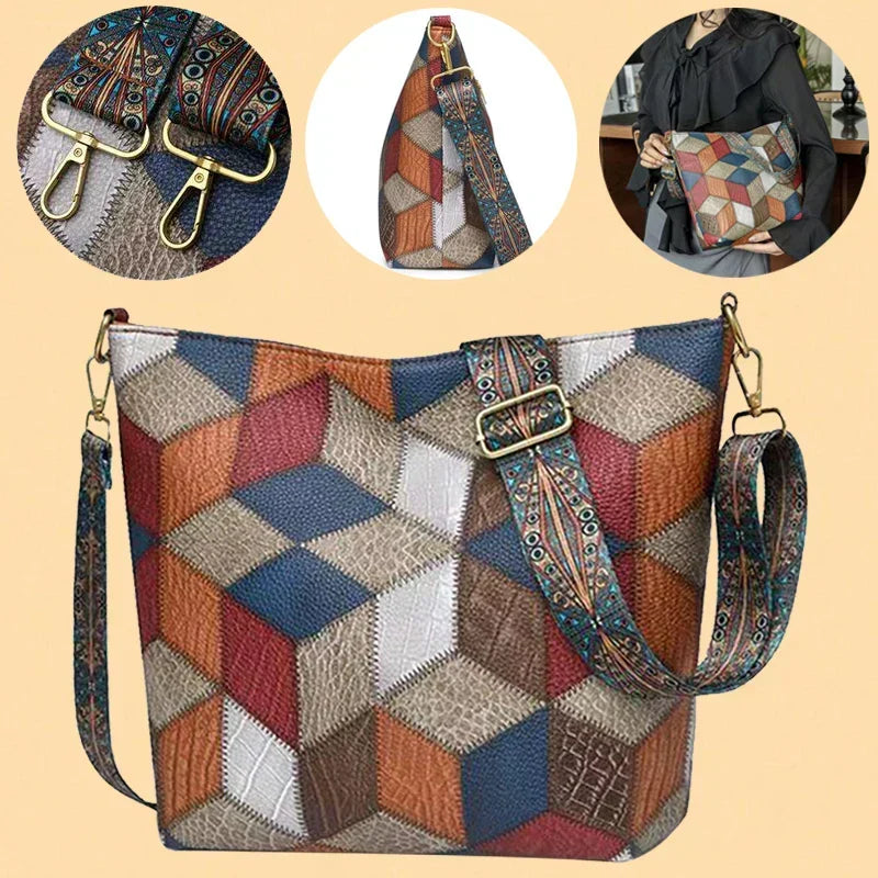 Kelay | Bolso de hombro patchwork