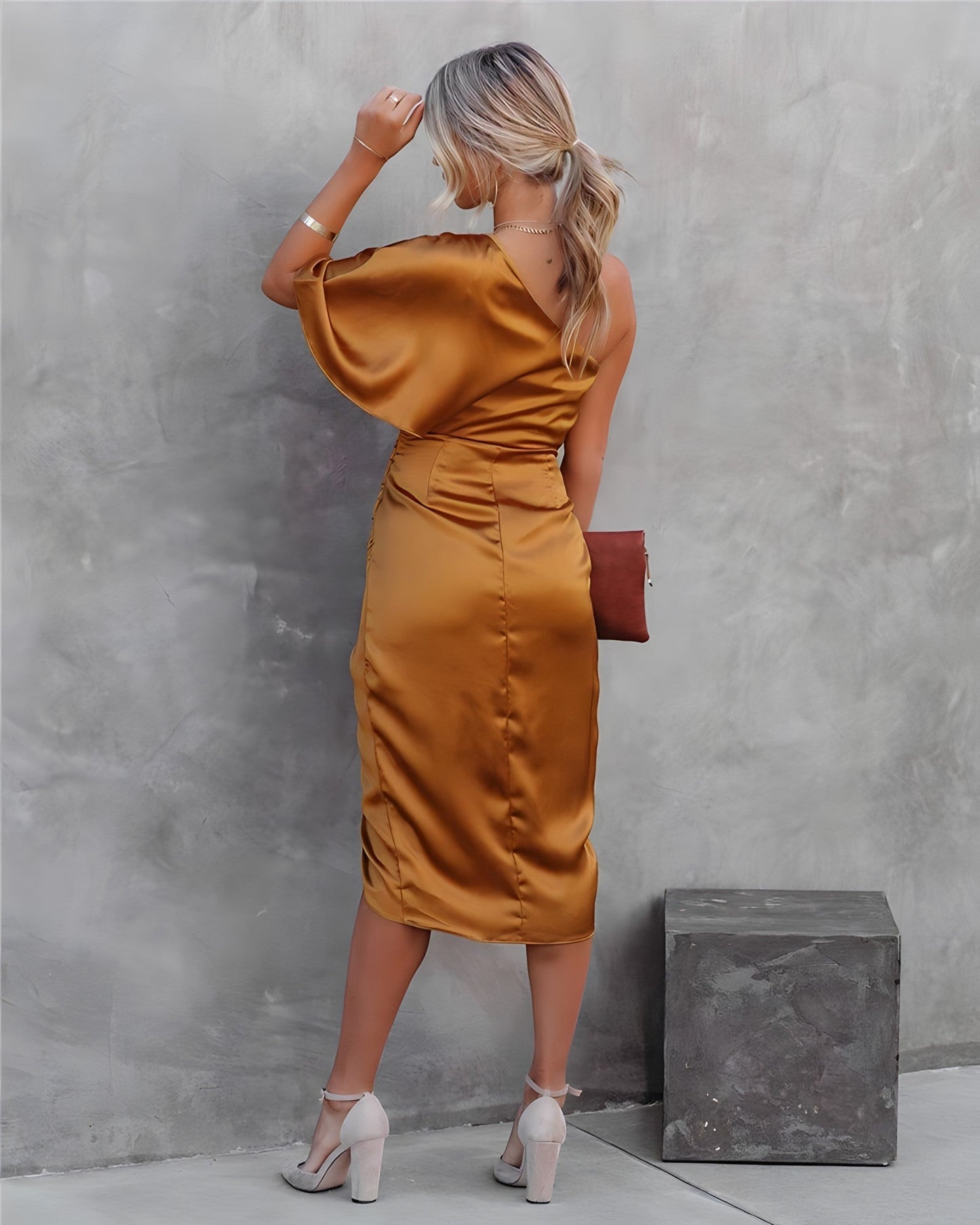 Elise | Lujoso vestido de fiesta de seda para mujer