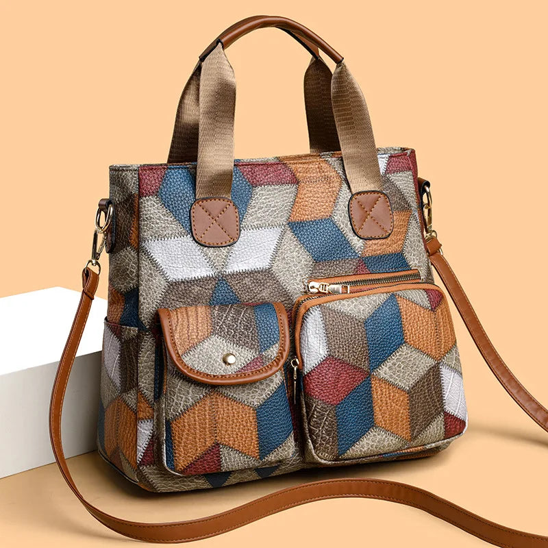 Kelay | Bolso de hombro patchwork
