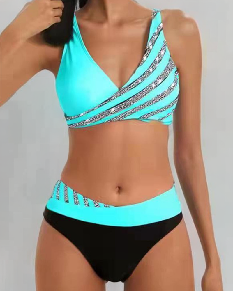 Mona - Bikini sexy con estampado