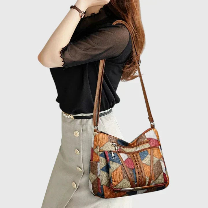 Hadriannah | Bolso artístico de patchwork