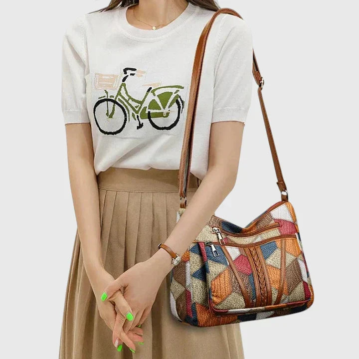 Hadriannah | Bolso artístico de patchwork