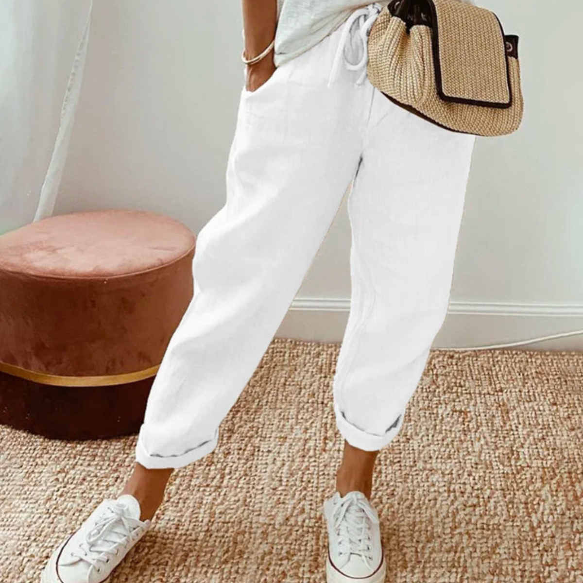 Tilda™ | Pantalones de lino elegantes