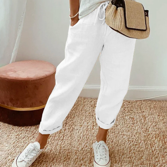 Tilda™ | Pantalones de lino elegantes