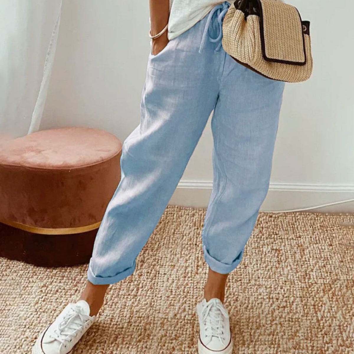 Tilda™ | Pantalones de lino elegantes