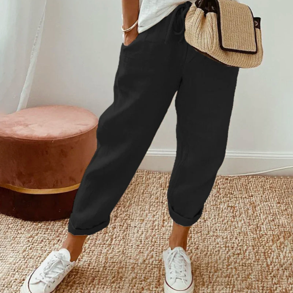 Tilda™ | Pantalones de lino elegantes