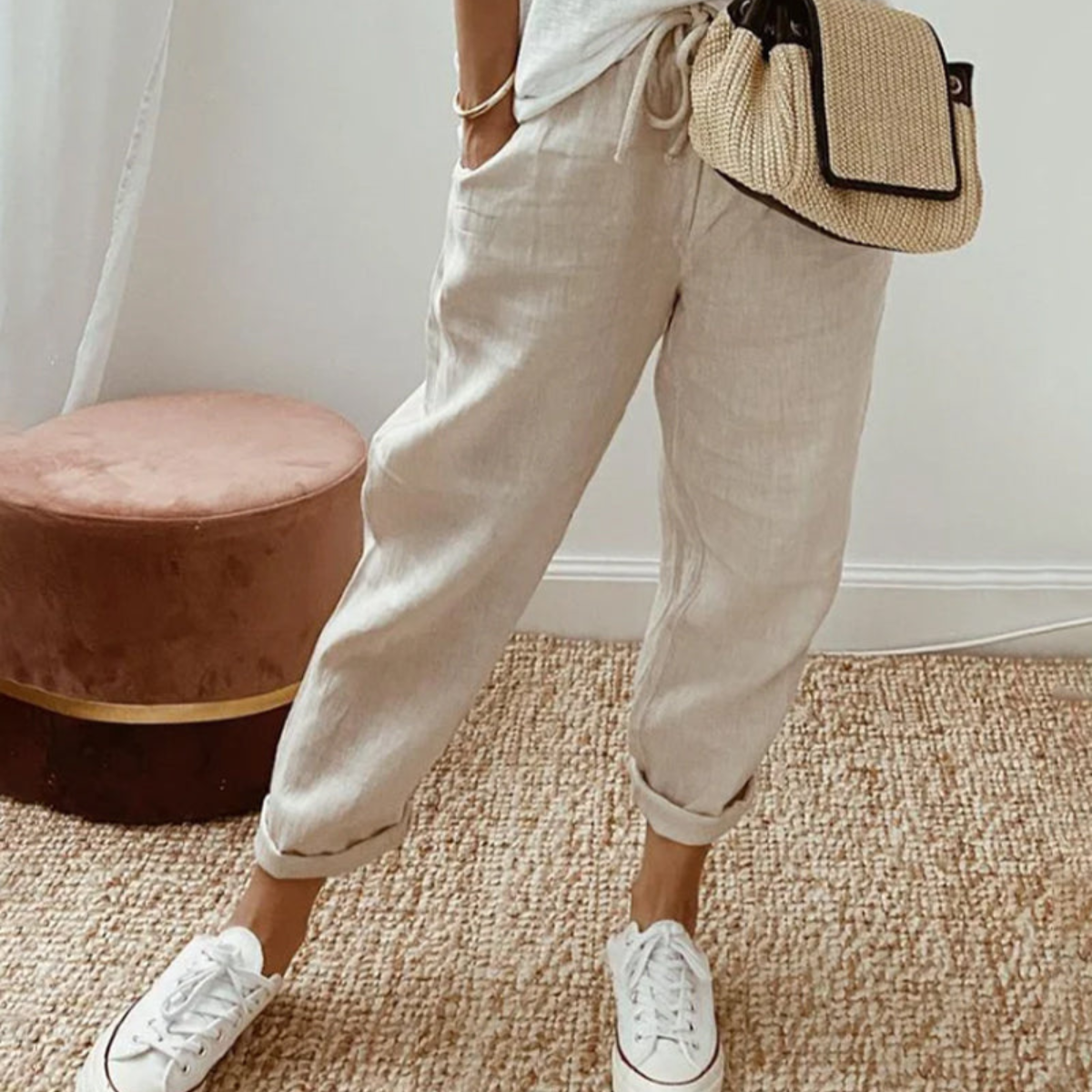 Tilda™ | Pantalones de lino elegantes