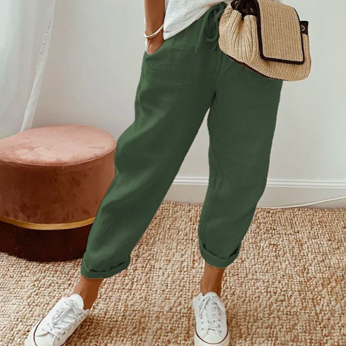 Tilda™ | Pantalones de lino elegantes
