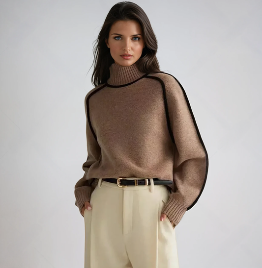 Arabelle - Jersey de cuello alto