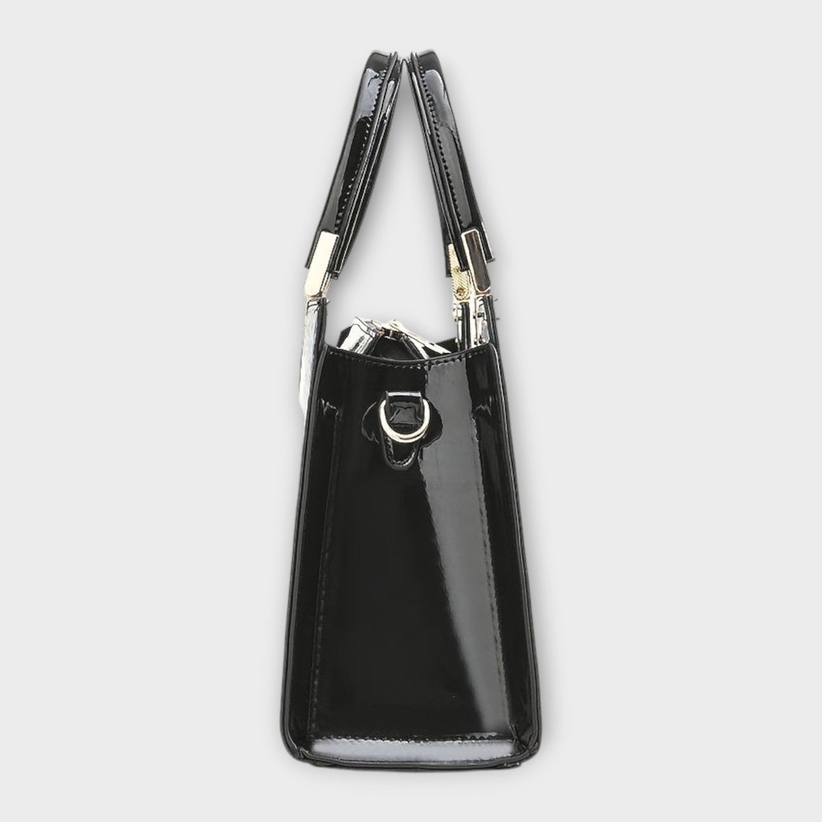 Maison Verdelle - Bolso con Estampado Brillante Efecto Cocodrilo