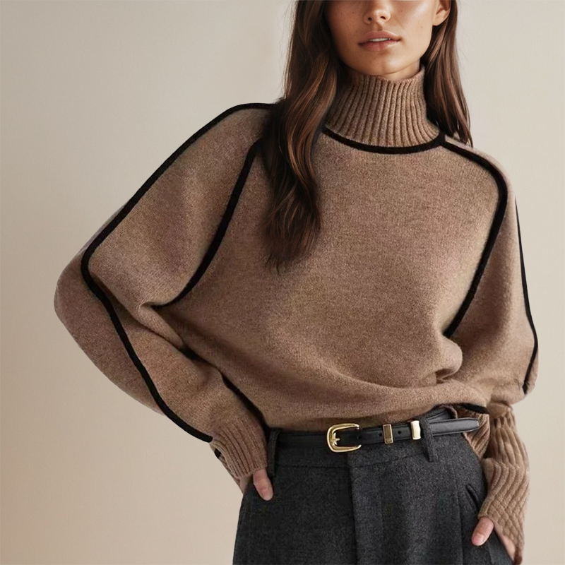Arabelle - Jersey de cuello alto