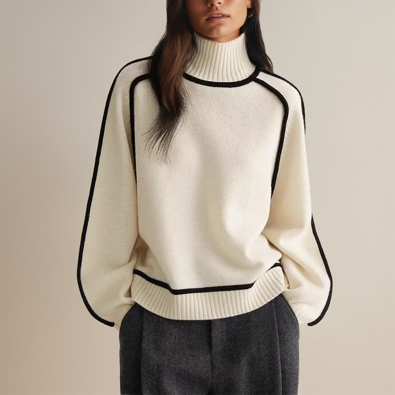 Arabelle - Jersey de cuello alto