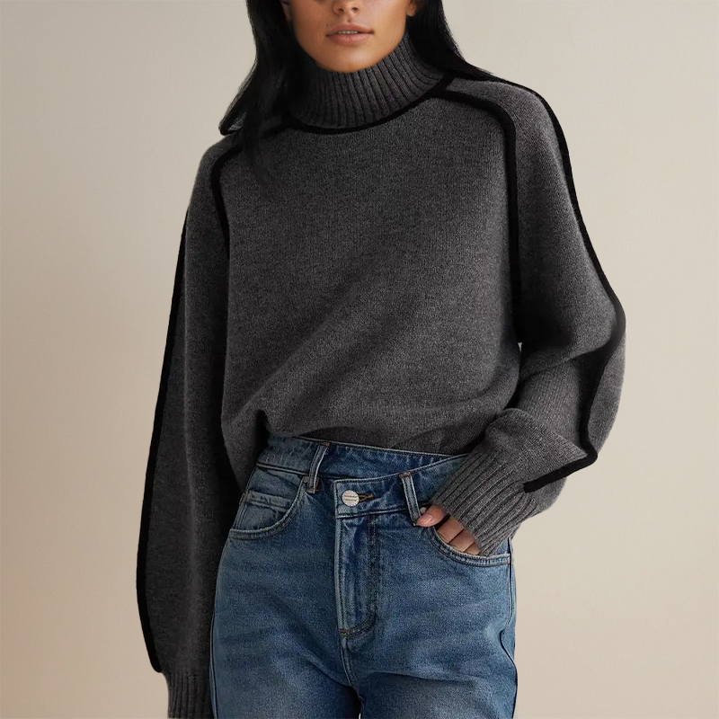 Arabelle - Jersey de cuello alto