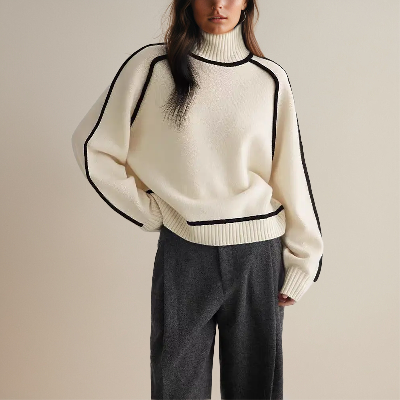 Arabelle - Jersey de cuello alto