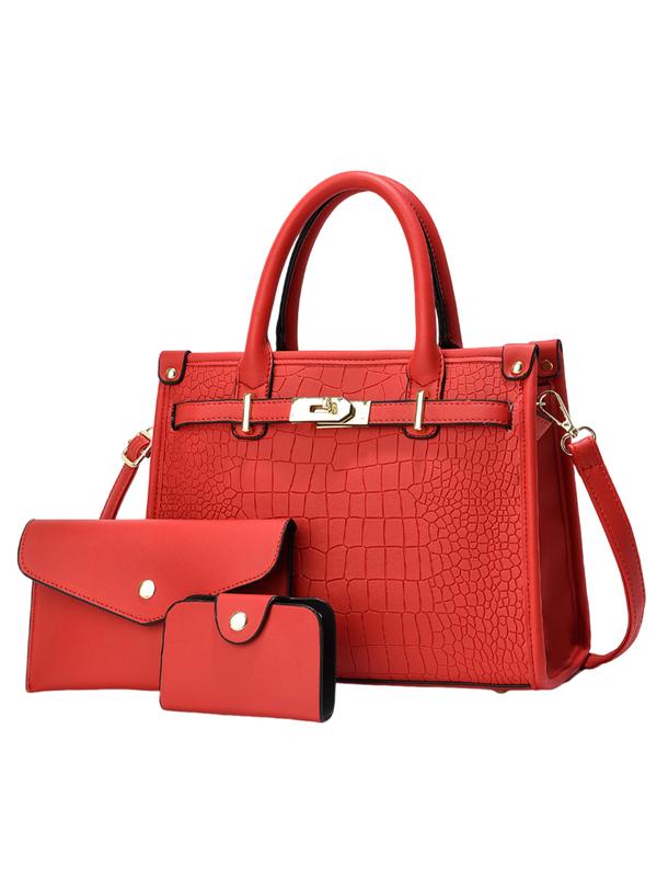 Bella Borsa - Bolso Bandolera con Estampado de Cocodrilo