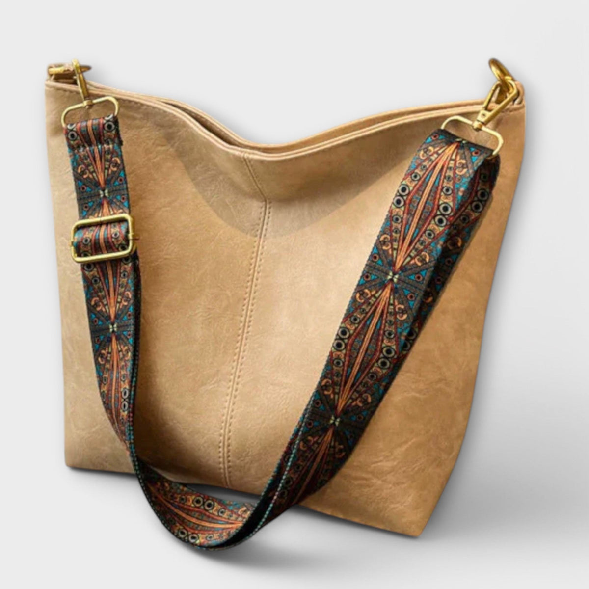 Lía | Bolso vintage con correa bordada