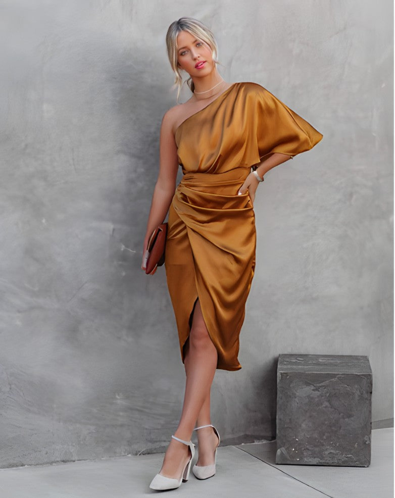 Elise | Lujoso vestido de fiesta de seda para mujer