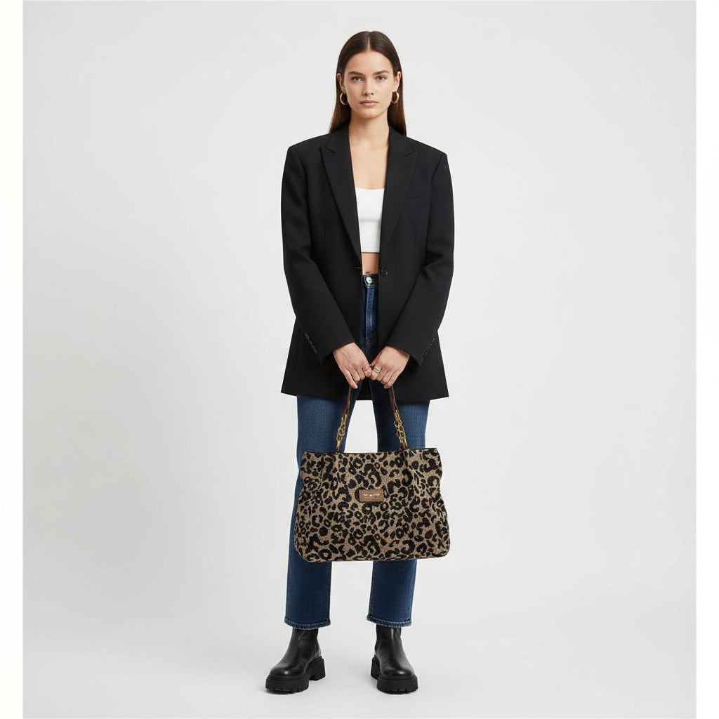 Leonora | Bolso elegante de leopardo
